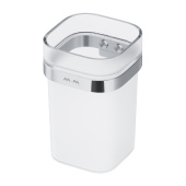 Стеклянный стакан с настенным держателем Am.Pm Func (A8F34300)