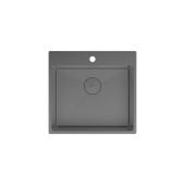 Кухонная мойка Lemark JANGA 540 прямоугольная из нержавеющей стали цвет: Графит (9936111) Кухонная мойка Lemark JANGA 540 прямоугольная из нержавеющей стали цвет: Графит (9936111)