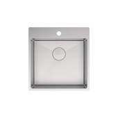 Кухонная мойка Lemark JANGA 490 прямоугольная из нержавеющей стали цвет: Сталь (9937105) Кухонная мойка Lemark JANGA 490 прямоугольная из нержавеющей стали цвет: Сталь (9937105)