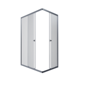 Душевая ширма Тритон Вента-Хром 120х80, прямоуг (1 место) (Щ0000054193)