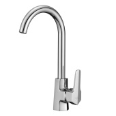 Смеситель Rossinka для кухни с поворотным изливом (RS44-23)