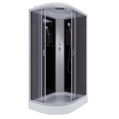 Душ.каб. NG-3512-14R (1200х800х2150) низкий поддон(13см) стекло ТОНИРОВАННОЕ 3 места (35121433R)