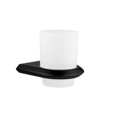 Стакан для зубных щеток ABBER Nord черный матовый (AA1556B)