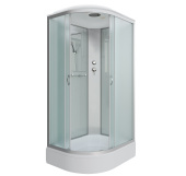 Душ.каб. NG-33184-14R (1100х800х2150) средний поддон (26см) стекло МАТОВОЕ 4 места (331844R)
