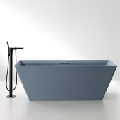 Ванна из искусственного камня ABBER Berlin серая (AM9912G)