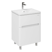 Тумба Grossman напольная "АДЕЛЬ-НОРМА-60 см" с 2-я ящ. белая (ум. Aдель-60) (106039) Тумба Grossman напольная "АДЕЛЬ-НОРМА-60 см" с 2-я ящ. белая (ум. Aдель-60) (106039)