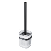 Стойка с туалетной щеткой Am.Pm Func, черный (A8F33322)