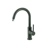Смеситель для кухни Lemark COMFORT LM3073 с подключением к фильтру питьевой воды, цвет: антрацит (LM3073PAN)
