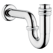 Сифон S-типа для мойки Vitra (металлический) (A45117)
