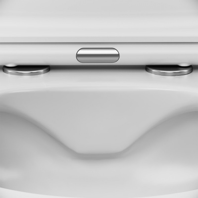 AM.PM Комплект инсталляция с клав Pro L белый с подвесным унитазом Like FlashClean с сид (IS49001.801701)