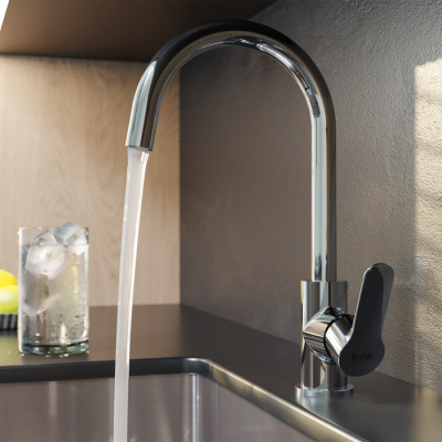 Смеситель для кухни с каналом для фильтрованной воды, Cuba, IDDIS (CUBSBFJi05)