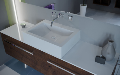 Умывальник ESSE 60x45х17 (X F 600/4)