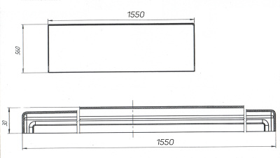 Панель 1Marka FLAT 155 (02фл155)