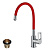 Смеситель Rossinka для кухни с гибким цветным изливом (Z35-35U-Red)
