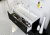 Подвесная тумба Aqwella Infinity с одним ящиком в в белом глянцевом цвете с умывальником из литьевого мрамора (Inf.01.08/001)