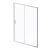 AM.PM Gem Solo Дверь душевая 150х195, стекло прозрачное, профиль матовый хром (W90G-150-1-195MT)