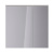 Шкаф зеркальный Lemark ZENON 80х80 см 2-х дверный, с козырьком-подсветкой, с розеткой, цвет корпуса: Белый глянец (LM80ZS-Z)