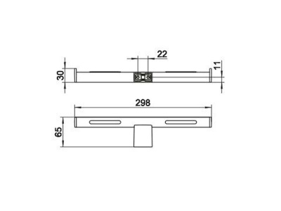 Бумагодержатель Keuco Plan, двойной (14963010003) Бумагодержатель Keuco Plan, двойной (14963010003)