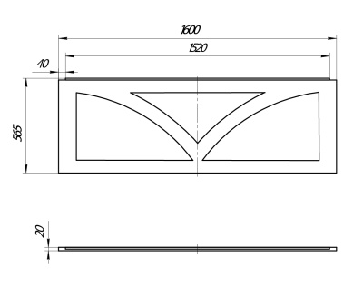 Панель 1Marka "ELEGANCE" / "CLASSIC" / "Modern" 160 А (02кл1670А)