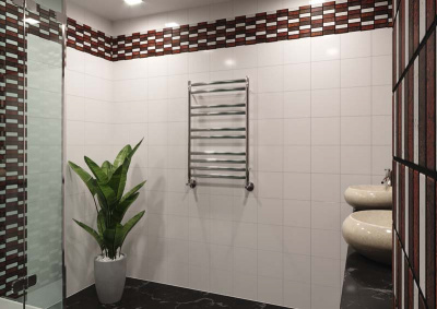 Полотенцесушитель водяной Lemark Status LM44810 П10 500x800 (LM44810) 