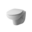 AM.PM Sense подвесной унитаз, безободковый, с механической крышкой-биде Clean Care без смесителя (CCM741700)