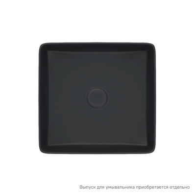 Чёрный матовый умывальник накладной, Slide, IDDIS (SLIBM01i27) Чёрный матовый умывальник накладной, Slide, IDDIS (SLIBM01i27)