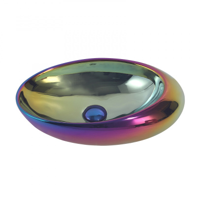 Раковина накладная ABBER Bequem хамелеон (AC2107Regen)