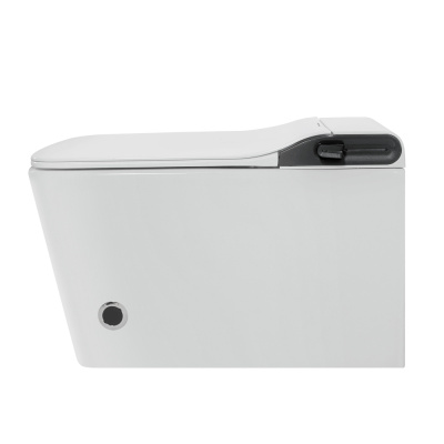 Электронный унитаз-биде ABBER Rechteck подвесной белый (AC1215S)