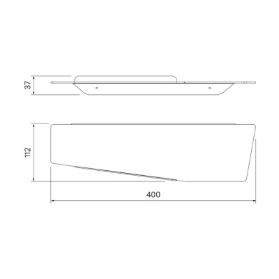 Полка, нержавеющая сталь, Slide, IDDIS (SLIBS00i44) Полка, нержавеющая сталь, Slide, IDDIS (SLIBS00i44)