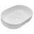 Раковина Creo Ceramique накладная овальная 580*380*140мм, цвет Белый Глянец (PU4300)