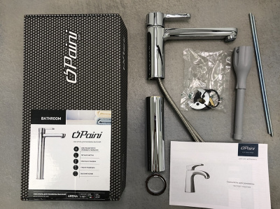 Смеситель для раковины Paini Arena (92CR205LLBLLMKM)