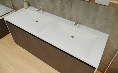 Умывальник ESSE от 165x60х13 (D F 850/1) Умывальник ESSE от 165x60х13 (D F 850/1)