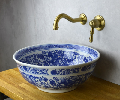 Раковина-чаша Bronze de Luxe Dragons 410х410х140 (6050)