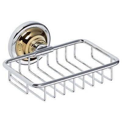 Mыльница Bemeta - Retro - Хром/Золото (144208168)