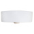 Раковина Creo Ceramique накладная, круглая, 400*400*120мм цвет белый глянец (PU3100)