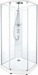 Душевая кабина IDO Showerama 10-5 Comfort 100x100 профиль белый, стекло прозрачное (131.404.207.313)