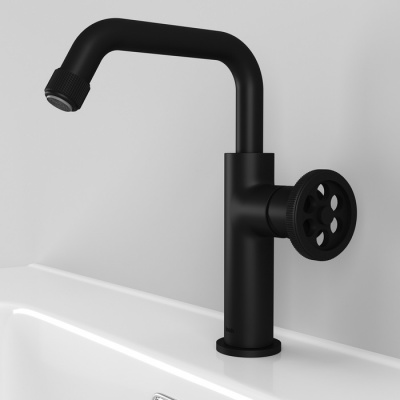 Смеситель для умывальника, черный, Grange, IDDIS (GRABLR0i01)