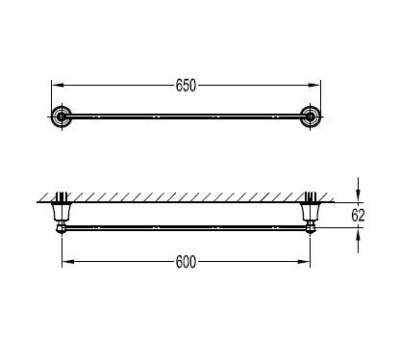 Полотенцедержатель CEZARES LIBERTY (CZR-F-8981)