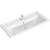 Подвесная тумба Aqwella Urban 100 см с одним ящиком в белом цвете, с умывальником (URB0110W)