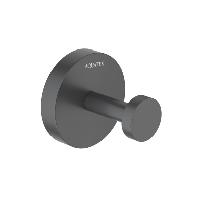 Крючок AQUATEK, матовый черный БЕТТА (AQ4601MB)