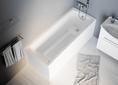 Ванна акриловая 1Marka "MODERN" 160*70 (01мод1670)