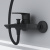 AM.PM Gem, смеситель для ванны/душа излив 179 мм, черный, шт. (F90A10022)
