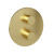 Смеситель для душа PAINI Cox встраиваемый с термостатом, брашированное золото PVD (78PJ690TH)