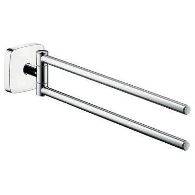 Полотенцедержатель двухрожковый Hansgrohe - PuraVida (41512000)
