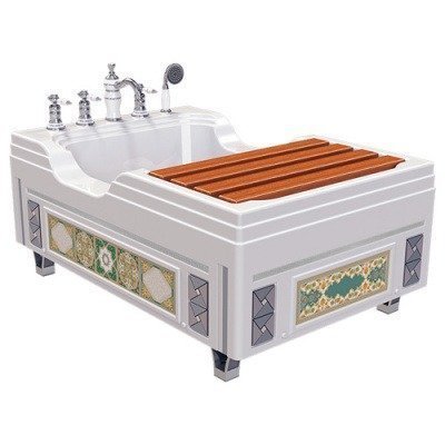 Ванна акриловая Radomir - Тахарат 120x80 (1-01-0-0-1-166)