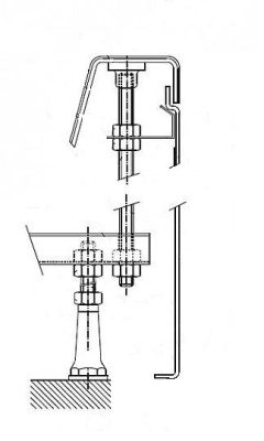 Крепление панели Ravak универсальное (B23600000N) Крепление панели Ravak универсальное (B23600000N)