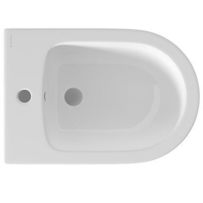 Биде подвесное Aqueduto CONE 525*365, белый глянцевый (CON0310)