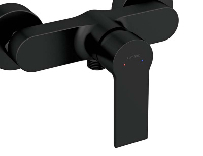 Смеситель CERSANIT BRASKO BLACK для душа (63109)