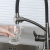Gappo смеситель для кухни с подключением фильтра питьевой воды. Темно-серый (G4398-19)
