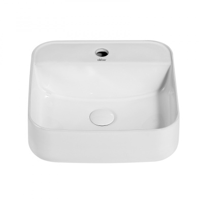 Раковина накладная ABBER Rechteck белая (AC2215)